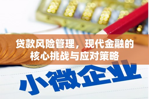 尉氏贷款风险管理，现代金融的核心挑战与应对策略