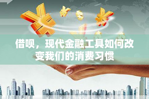 尉氏借呗，现代金融工具如何改变我们的消费习惯