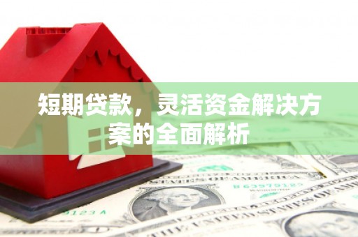尉氏短期贷款，灵活资金解决方案的全面解析
