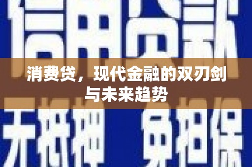 尉氏消费贷，现代金融的双刃剑与未来趋势