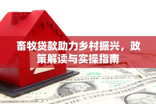 尉氏畜牧贷款助力乡村振兴，政策解读与实操指南