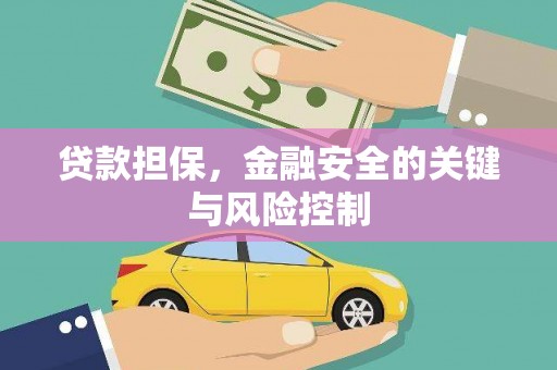 尉氏贷款担保，金融安全的关键与风险控制